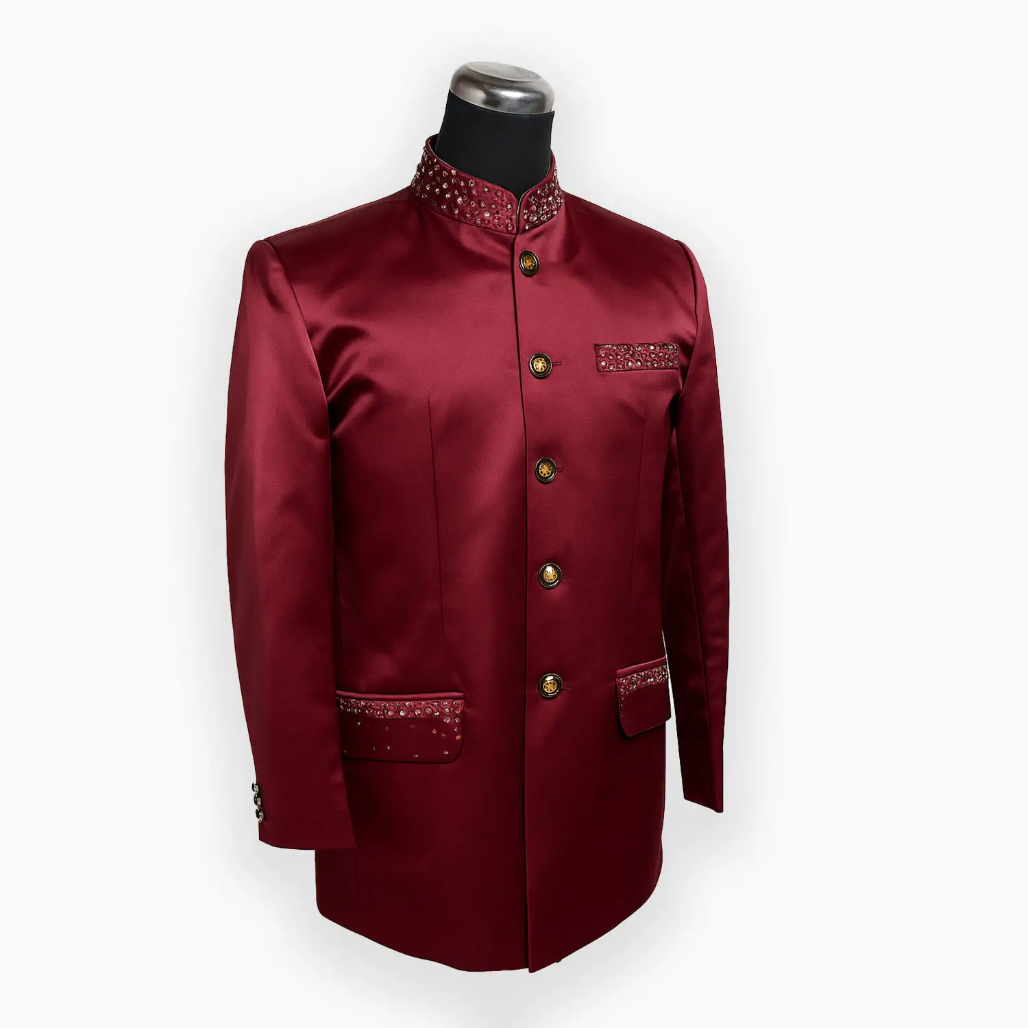 Basofi Merah Maroon - Image 1