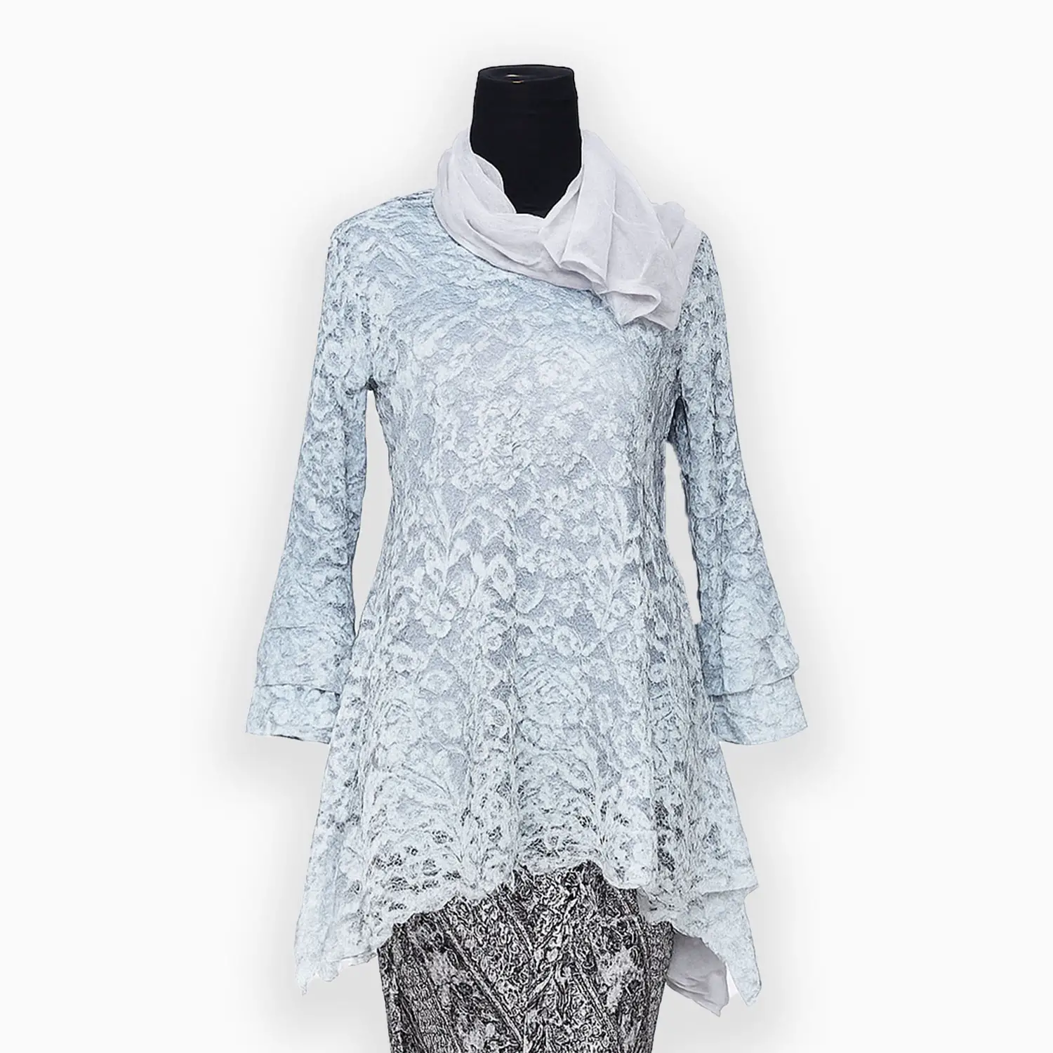 Kebaya Abu Biru - Image 1