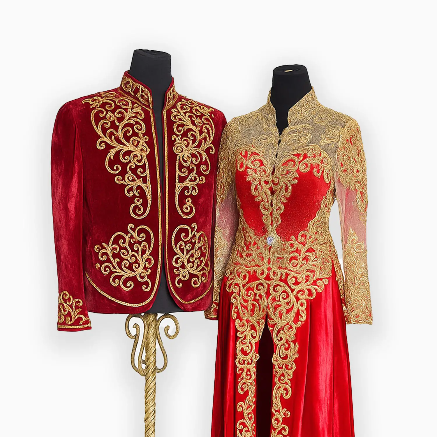 Traditional Set Maroon - Image 1